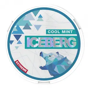 Cool Mint Extreme Nicotine Pouches by Ice Berg 50mg/g